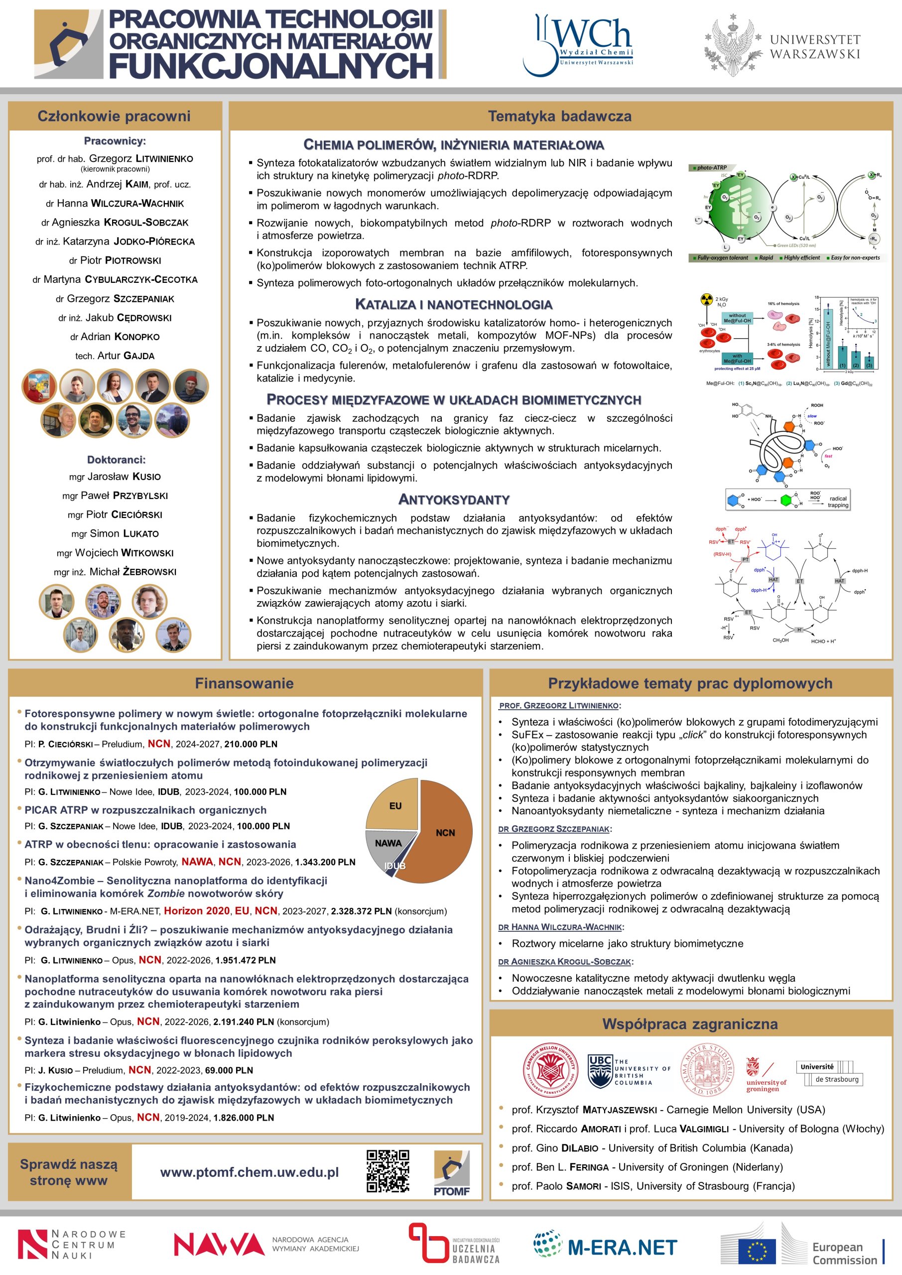 Research Group Poster - Laboratory of Technology of Organic Functional ...